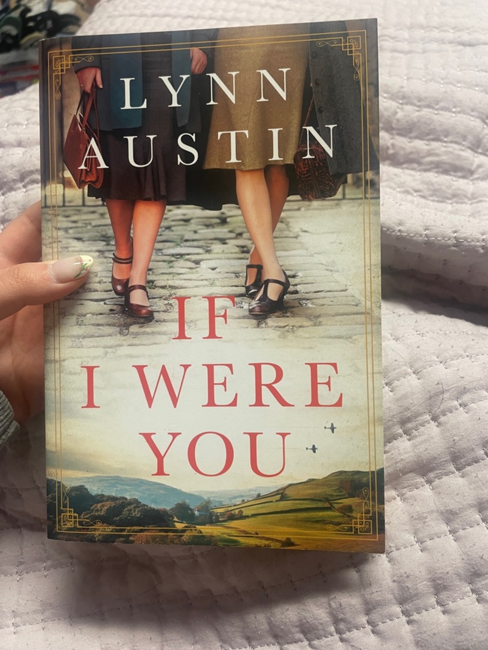 If I Were You by Lynn Austin - Cream & Red Paperback